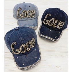 Кепка дитяча 5 шт (54 р) джинс ML903_240475