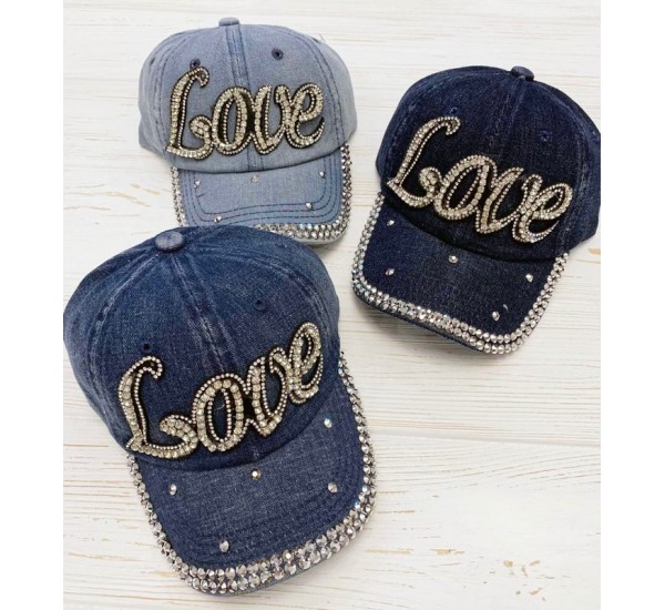 Кепка дитяча 5 шт (54 р) джинс ML903_240475