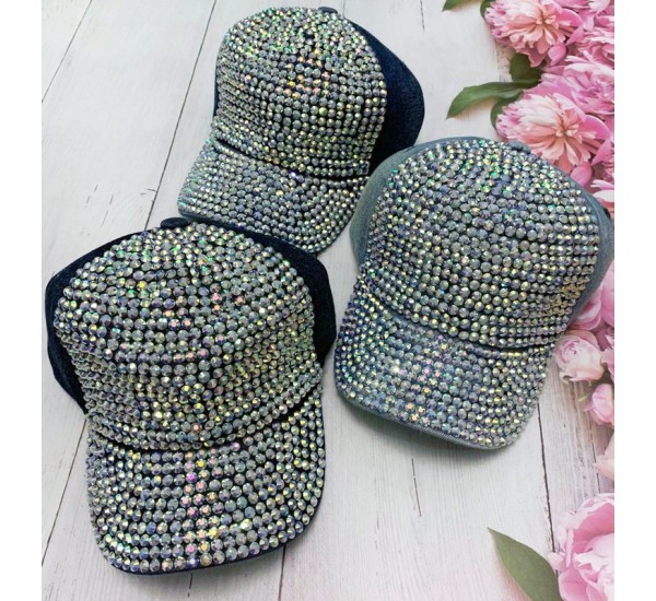 Кепка дитяча 5 шт (54 р) джинс ML903_240481