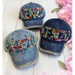 Кепка дитяча 5 шт (54 р) джинс ML903_240484