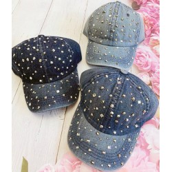 Кепка дитяча 5 шт (54 р) джинс ML903_240490