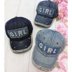 Кепка дитяча 5 шт (54 р) джинс ML903_240494