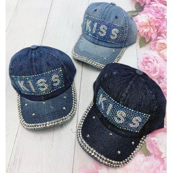 Кепка дитяча 5 шт (54 р) джинс ML903_240495