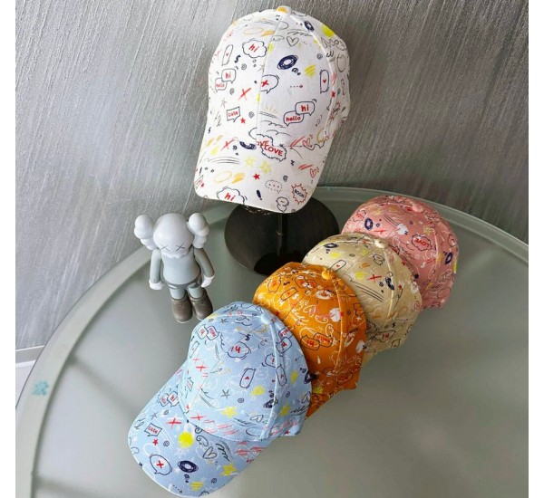 Кепка дитяча 5 шт (54 р) коттон ML903_250401