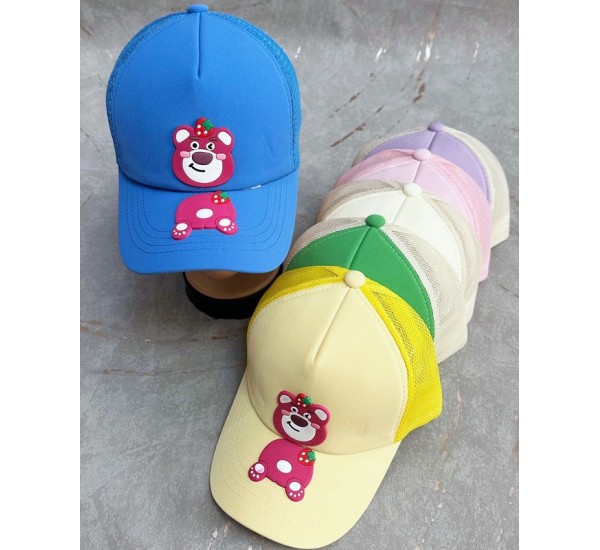 Кепка дитяча 5 шт (52-54 р) коттон ML903_250411