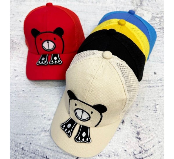 Кепка дитяча 5 шт (52 р) коттон ML903_250407