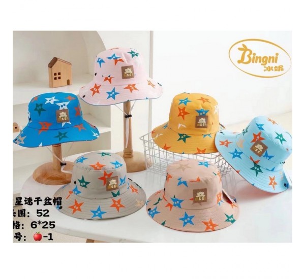 Панама дитяча 5 шт (52 р) плащівка ML903_250471