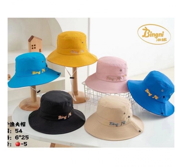 Панама дитяча 5 шт (54 р) плащівка ML903_250472