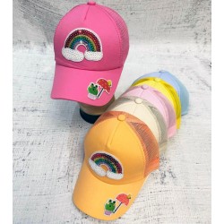 Кепка дитяча 5 шт (52-54 р) коттон ML903_250409