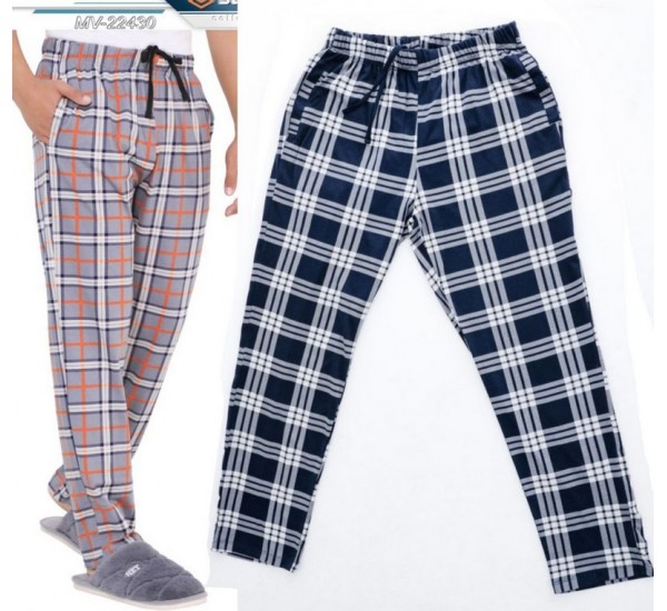 Штани домашні чоловічі, бавовна 5 шт (48-56 р) MuK_8600e