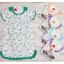 Нічна сорочка жіноча, бавовна 5 шт (48-56 р) MuK_1017