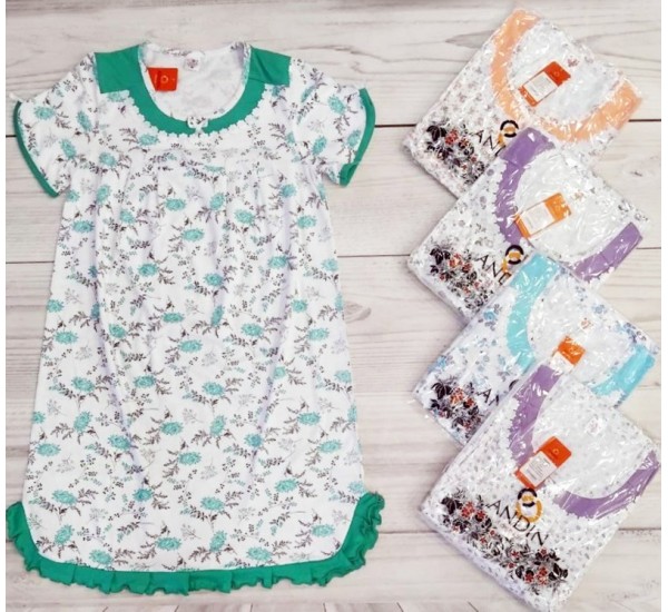 Нічна сорочка жіноча, бавовна 5 шт (48-56 р) MuK_131