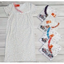 Нічна сорочка жіноча, бавовна 5 шт (48-56 р) MuK_020