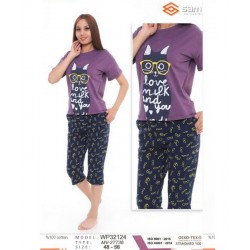 Піжама жіноча, бавовна 5 шт (48-56 р) MuK_27736