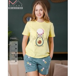 Піжама жіноча, бавовна 6 шт (44-54 р) MuK_2454