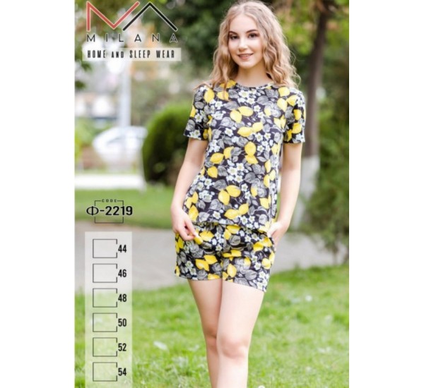 Піжама жіноча, бавовна 6 шт (44-54 р) MuK_2219