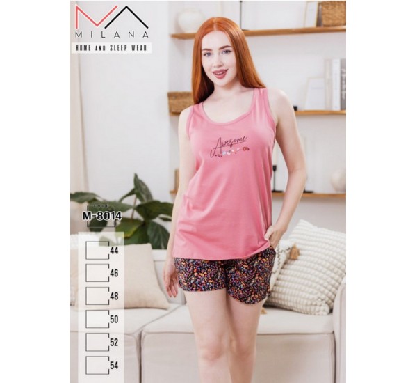 Піжама жіноча, бавовна 6 шт (44-54 р) MuK_8014