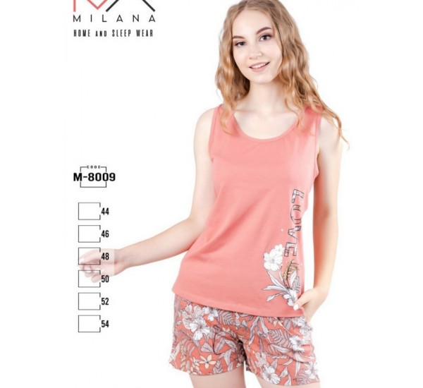 Піжама жіноча, бавовна 6 шт (44-54 р) MuK_8009