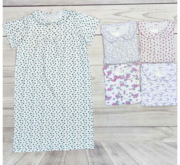 Нічна сорочка жіноча, бавовна 5 шт (48-56 р) MuK_523