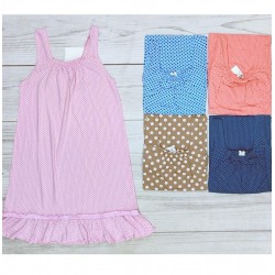 Нічна сорочка жіноча, бавовна 5 шт (48-56 р) MuK_338