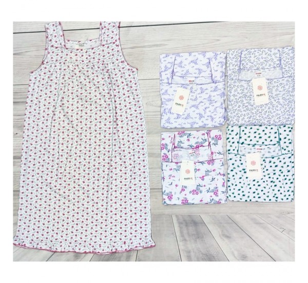 Нічна сорочка жіноча, бавовна 5 шт (48-56 р) MuK_5703