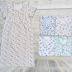 Нічна сорочка жіноча, бавовна 5 шт (48-56 р) MuK_5700