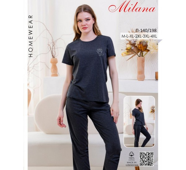 Піжама жіноча, бавовна 6 шт (46-56 р) MuK_140/198