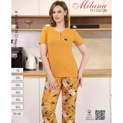 Піжама жіноча, бавовна 6 шт (50-60 р) MuK_110/120