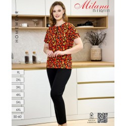 Піжама жіноча, бавовна 6 шт (50-60 р) MuK_110/111