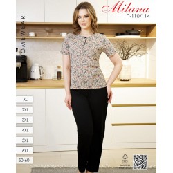 Піжама жіноча, бавовна 6 шт (50-60 р) MuK_110/114