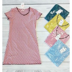 Нічна сорочка жіноча, бавовна 5 шт (48-56 р) MuK_2138R