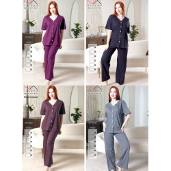 Піжама жіноча, бавовна 6 шт (46-56 р) MuK_1040