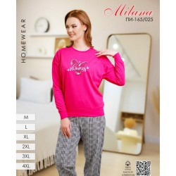 Піжама жіноча, начіс 6 шт (46-56 р) MuK_165/025