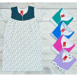 Нічна сорочка жіноча, бавовна 5 шт (58-66 р) MuK_353