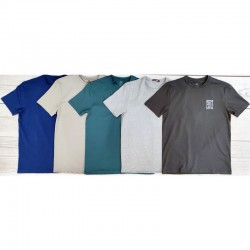 Футболка чоловіча, бавовна/стрейч 5 шт (48-56 р) MuK_55104g