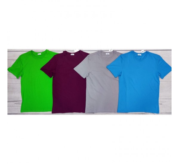 Футболка чоловіча, бавовна 5 шт (48-56 р) MuK_1001b