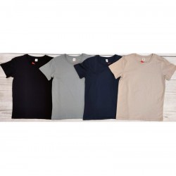 Футболка жіноча, бавовна 5 шт (48-56 р) MuK_3001c