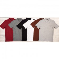 Футболка Поло чоловіча, бавовна 5 шт (48-56 р) MuK_0420b