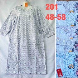 Нічна сорочка жіноча, байка 5 шт (48-58 р) MuK_201