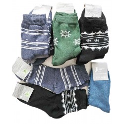 Шкарпетки жіночі, подвійна п'ята 12 шт (37-42 р) махра NvS_902