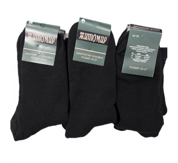 Шкарпетки чоловічі, "Житомир" 12 шт (40-43 р) махра NvS_920