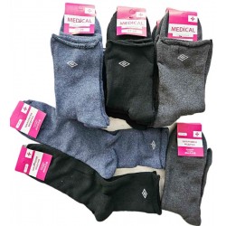 Шкарпетки чоловічі, медичні 12 шт (42-46 р) махра NvS_907