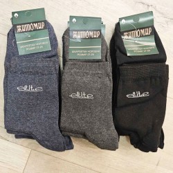 Шкарпетки чоловічі Житомир 12 шт (42-46 р) стрейч/коттон NvS_701c