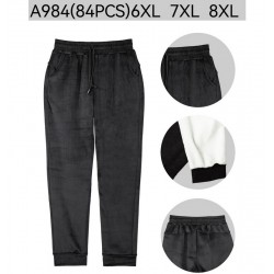 Штани жіночі 6 шт (6-8XL) мікровельвет/фліс PaH_A984
