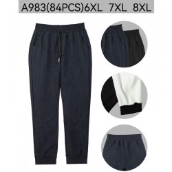 Штани жіночі 6 шт (6-8XL) фліс PaH_A983