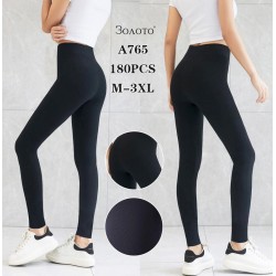 Лосины женские 12 шт (M-3XL) рубчик PaH_A765