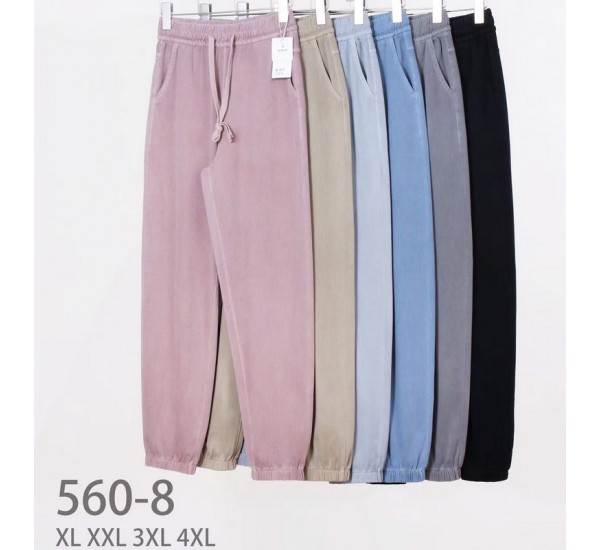 Штани жіночі 6 шт (1-4XL) трикотаж PaH_560-8