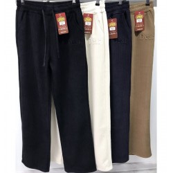 Спорт штани жіночі 5 шт (1-5XL) хутро/рубчик PaH_2022