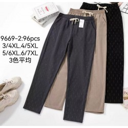 Штани жіночі 6 шт (3-7XL) коттон PaH_9669-2