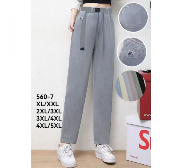 Штани жіночі 6 шт (1-5XL) коттон PaH_560-7